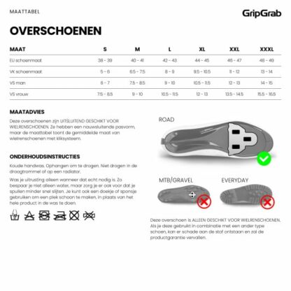 Gripgrab Shoe Cover Arctic 2 Waterproof Deep Winter Road - Afbeelding 2