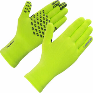 Gripgrab Gloves Waterproof Knitted Thermal Yellow Hi-Vis