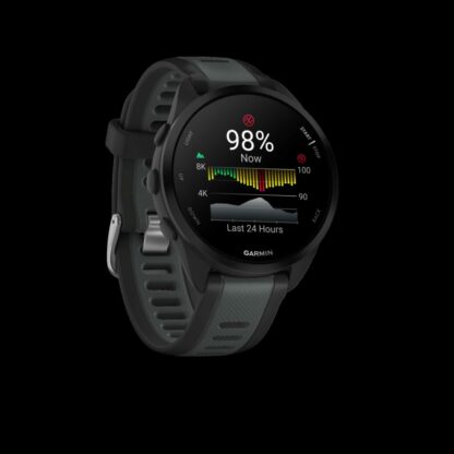 GARMIN Forerunner 165 Music, GPS, WiFi  Black/slate grey - Afbeelding 3
