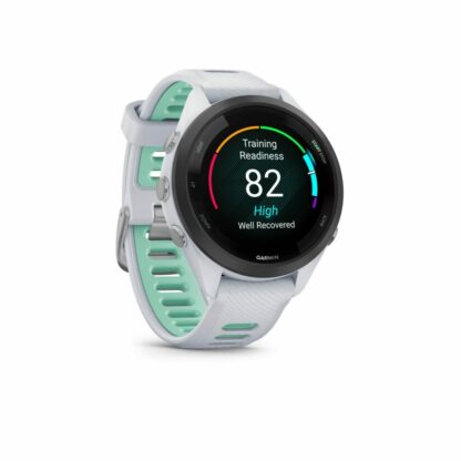 GARMIN Forerunner® 265S, Whitestone met zwarte rand en Whitestone/Neo Tropic sil band - Afbeelding 4