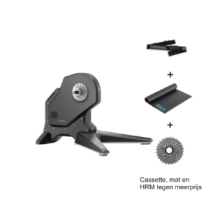 Garmin Tacx FLUX S combi-aanbieding + Cassette, HRM en Trainermat tegen meerprijs